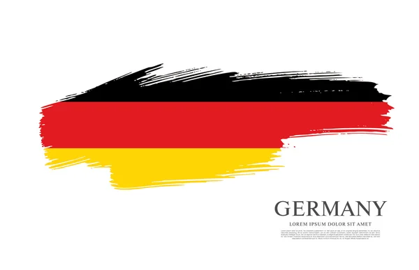 Bandera de Alemania antecedentes — Archivo Imágenes Vectoriales