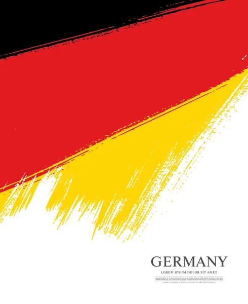 Σημαία της Γερμανίας φόντο — Διανυσματικό Αρχείο