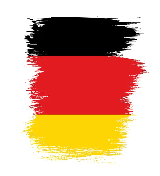 Bandiera della Germania sfondo — Vettoriale Stock