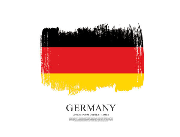 Flag of Germany background