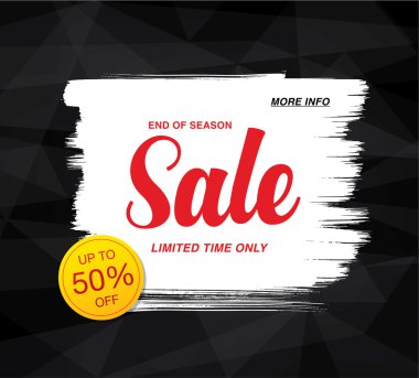 Son satışı büyük başlığı. 