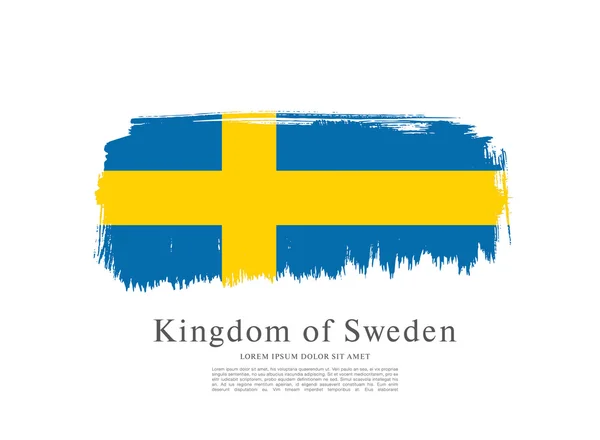 Шведский штрих — стоковый вектор