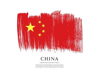 Çin Halk Cumhuriyeti bayrağı. 