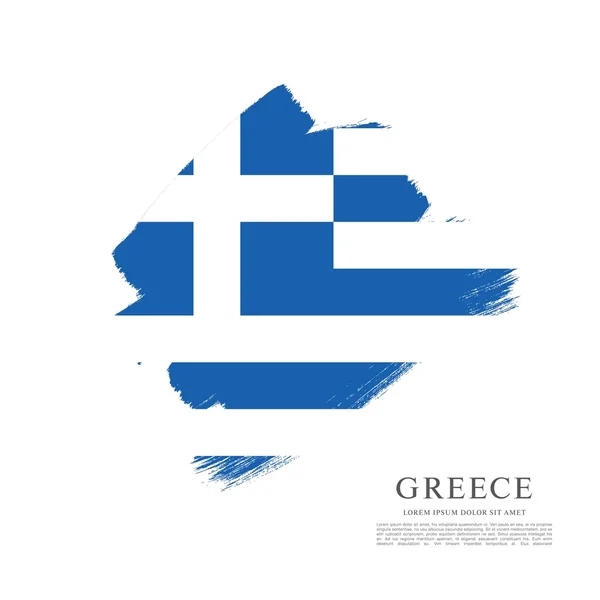 Flag of Greece sign — Stock Vector