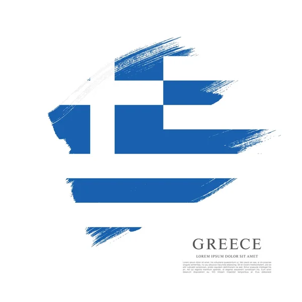 Flag of Greece sign — Stock Vector