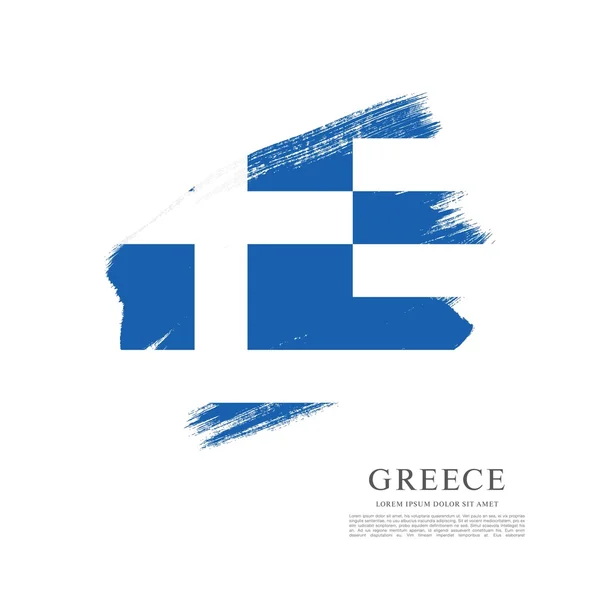 Flag of Greece sign — Stock Vector