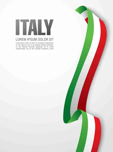 Bandeira da Itáliafundo —  Vetores de Stock