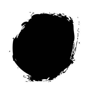 fırça konturu arka plan