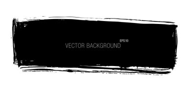 Grunge fırça konturu arka plan