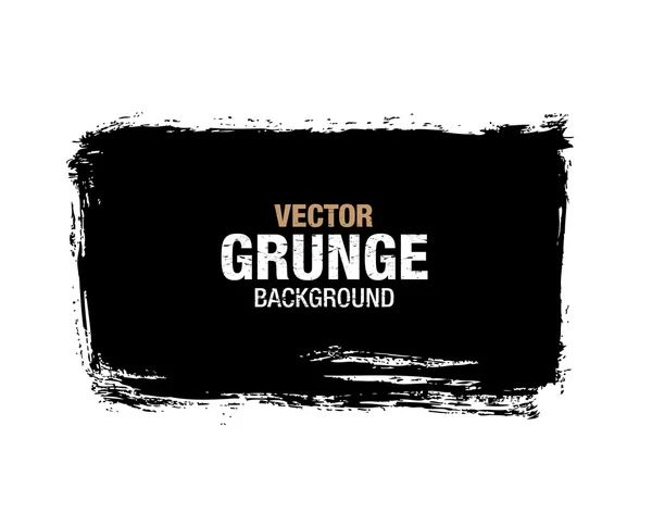 Grunge cepillo trazo fondo — Vector de stock