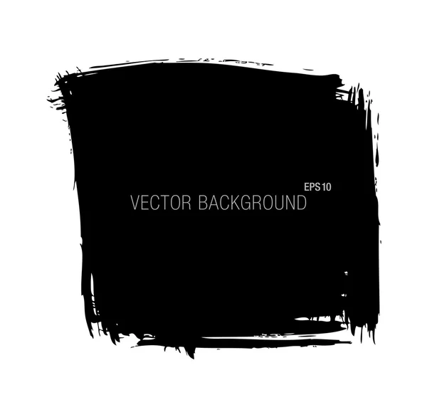 Grunge cepillo trazo fondo — Vector de stock