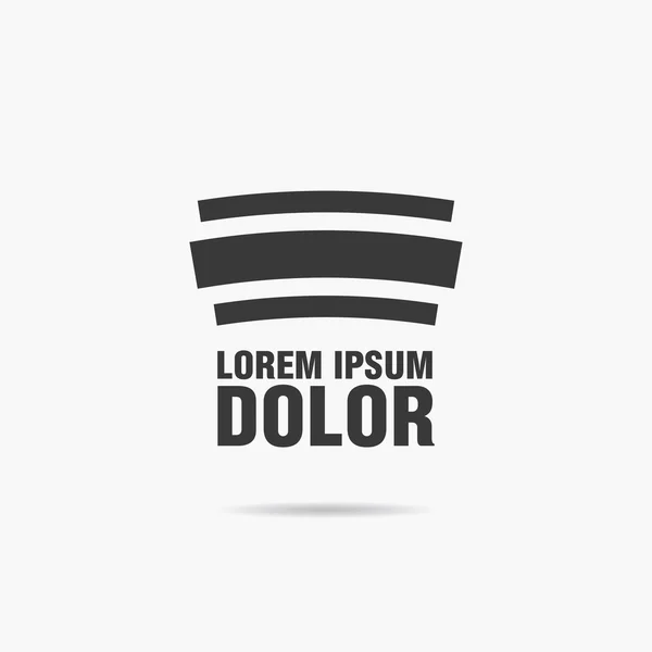 Design de logotipo corporativo abstrato —  Vetores de Stock