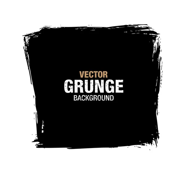 Grunge cepillo trazo fondo — Vector de stock