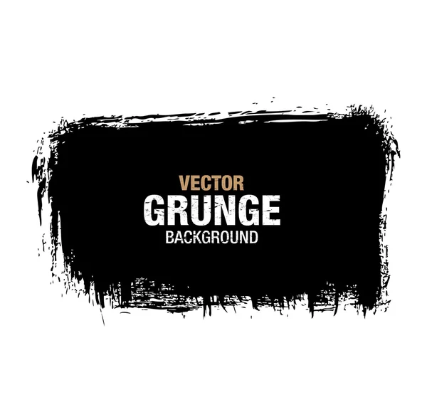 Grunge Pinselstrich Hintergrund — Stockvektor