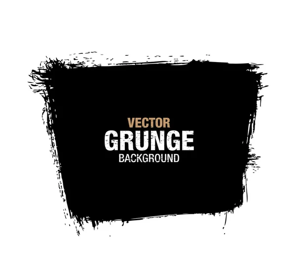 Tło udar grunge szczotki — Wektor stockowy