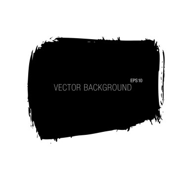 Grunge fırça konturu arka plan