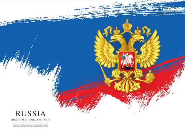 Flag of Russia. Coat of Arms. Stock Vector by ©Igor_Vkv 120840080