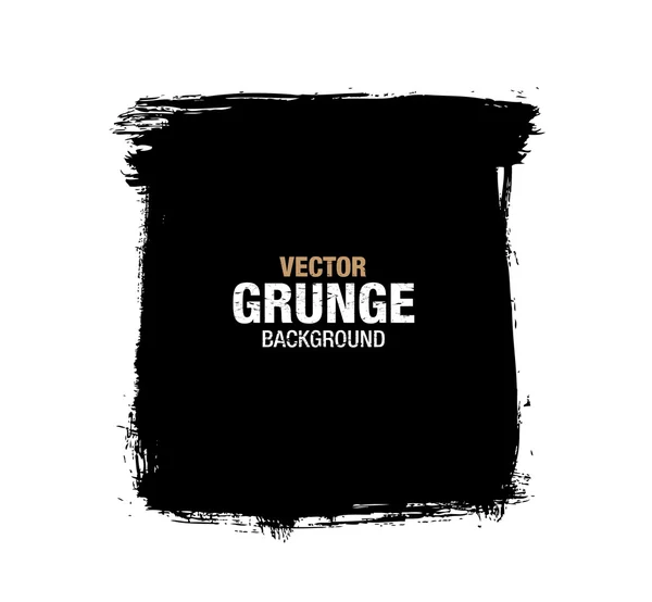 Grunge cepillo trazo fondo — Archivo Imágenes Vectoriales