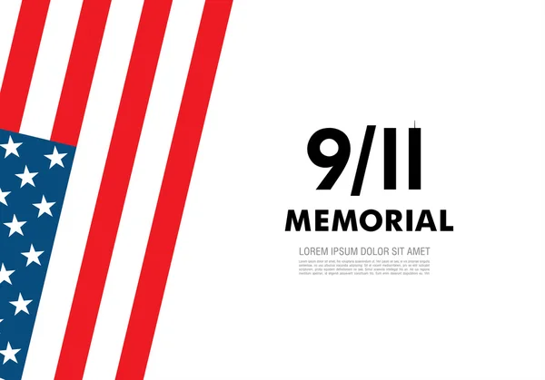 День патриота. 11 сентября . — стоковый вектор