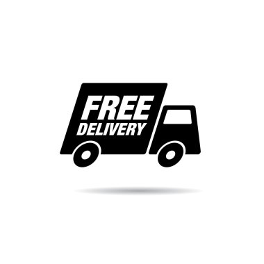 Teslimat ulaşım simgesi