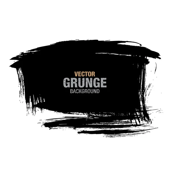 Grunge fekete háttér — Stock Vector