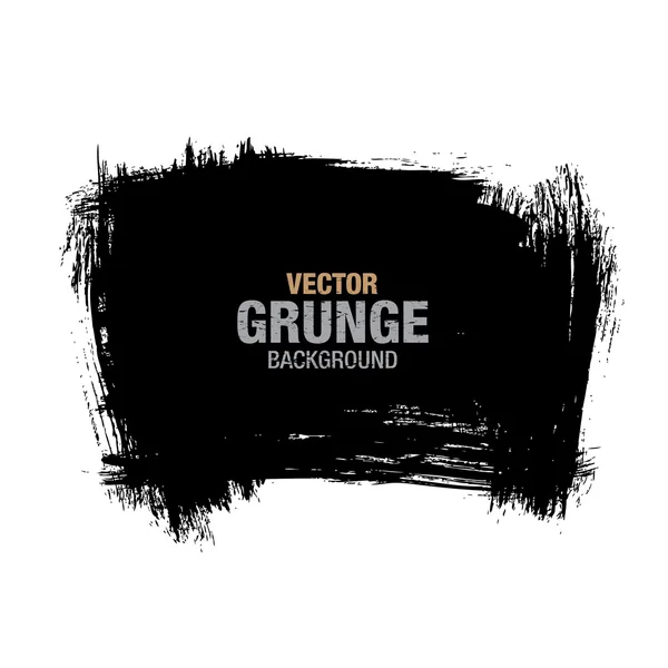 Grunge zwarte achtergrond — Stockvector