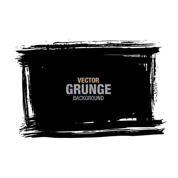 Grunge schwarzer Hintergrund — Stockvektor