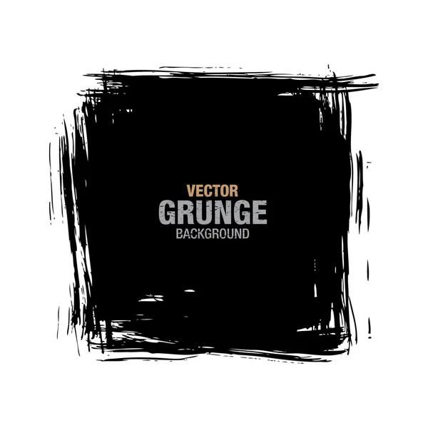 Grunge svart bakgrund — Stock vektor