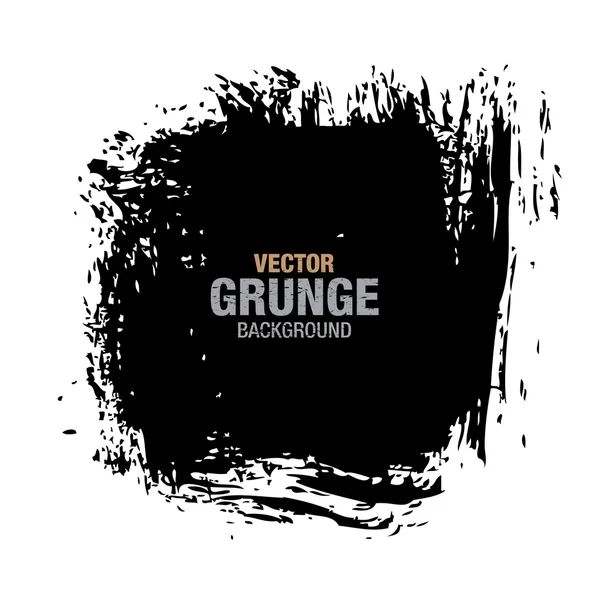 Grunge fond noir — Image vectorielle