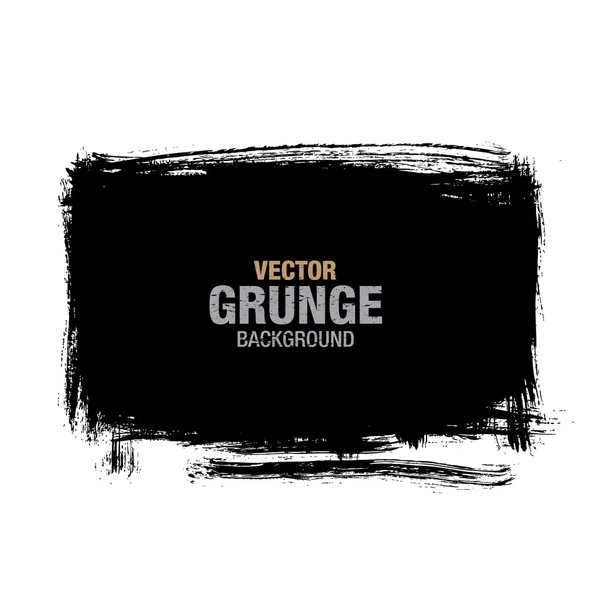 Grunge schwarzer Hintergrund — Stockvektor