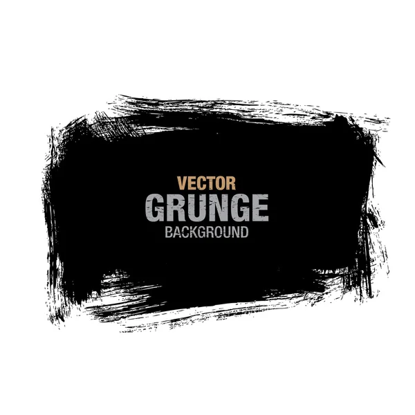 Grunge schwarzer Hintergrund — Stockvektor