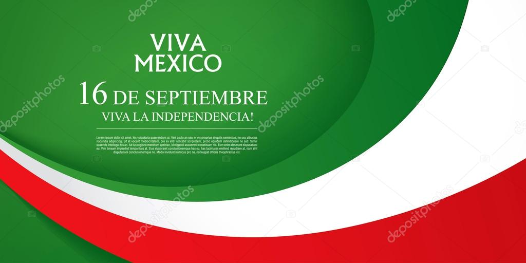 16 th of September. Viva Mexico!