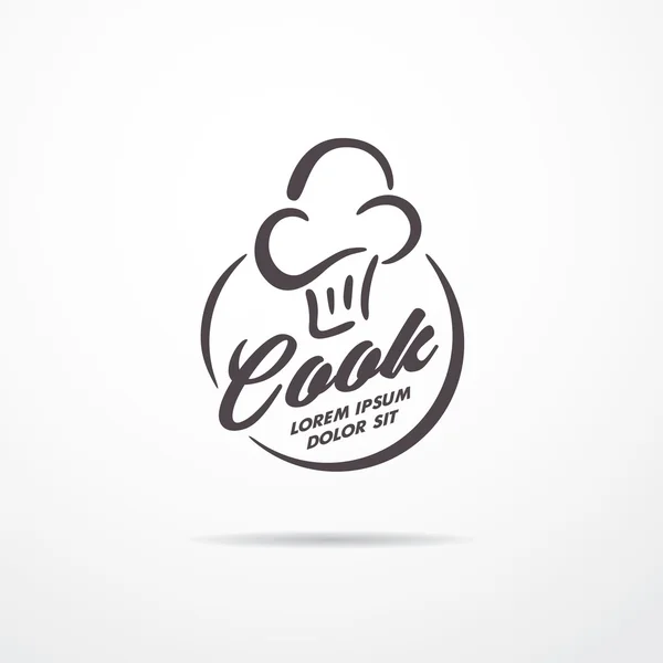 Fırın yazı logo — Stok Vektör