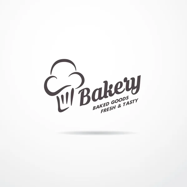 Bageri bogstaver logo – Stock-vektor
