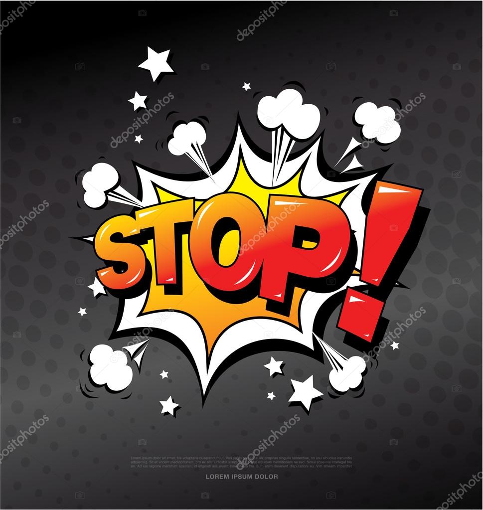 Ispirational comics style banner