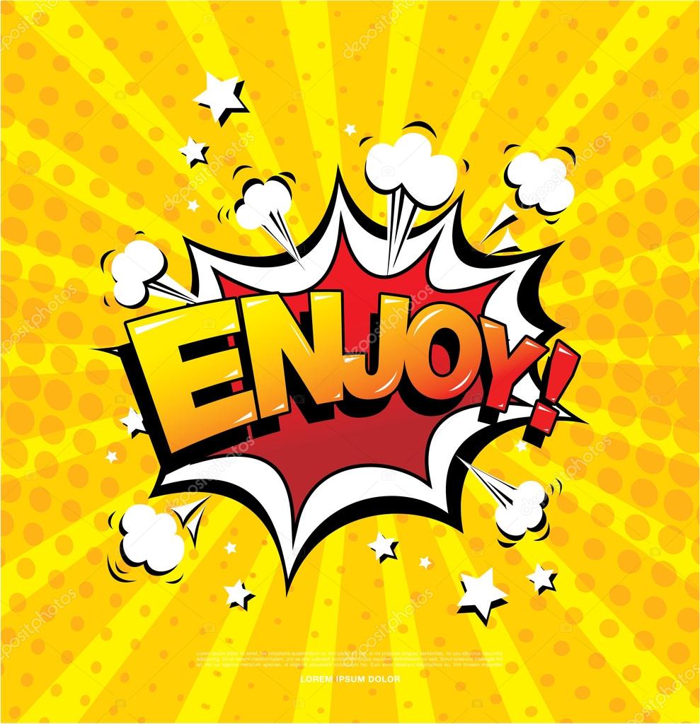 Ispirational comics style banner