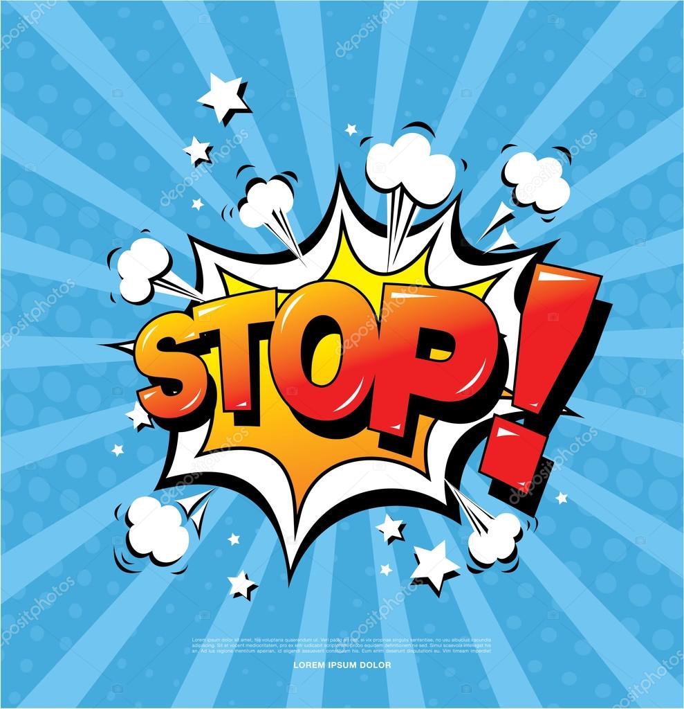 Ispirational comics style banner