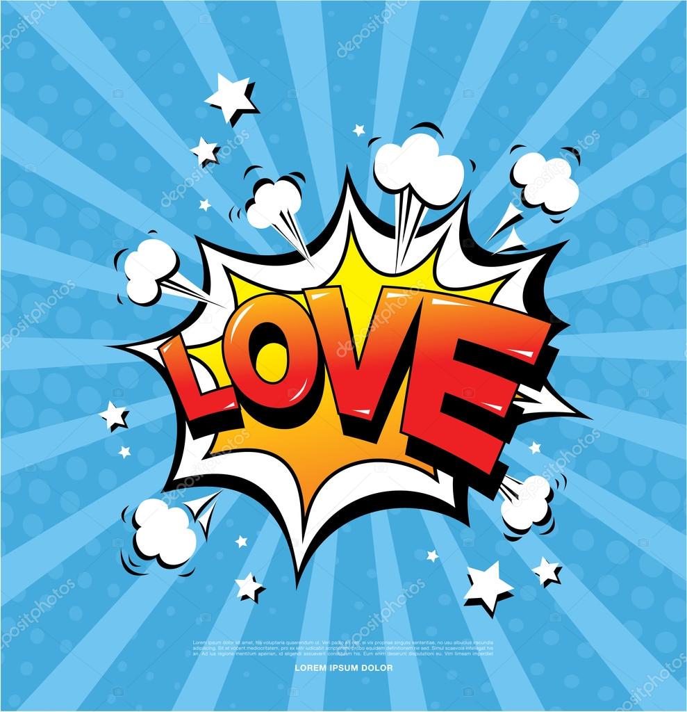 Ispirational comics style banner