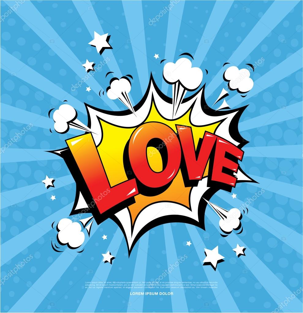 Ispirational comics style banner