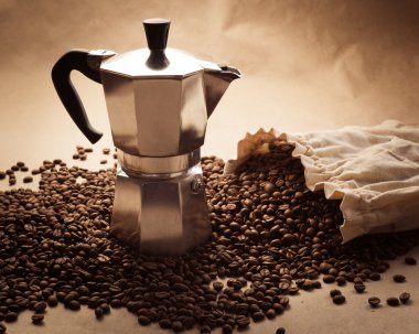 kahve ve kahve çekirdekleri