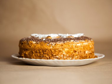 Çikolata kırıntı kek.