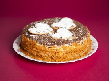 Çikolata kırıntı kek.