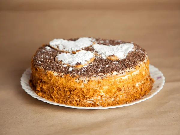 Çikolata kırıntı kek.