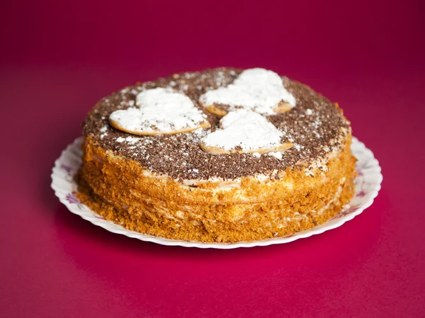 Çikolata kırıntı kek.