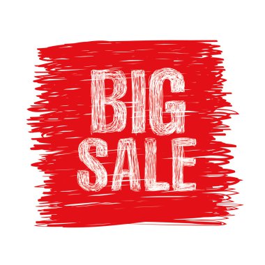 Büyük indirim posteri