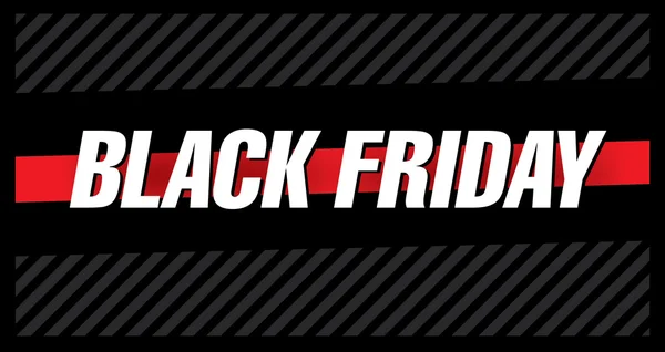 Black Friday Venda — Vetor de Stock