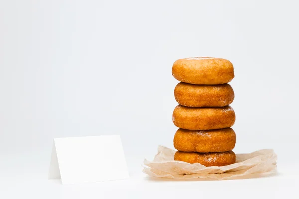 Donuts sur papier — Photo
