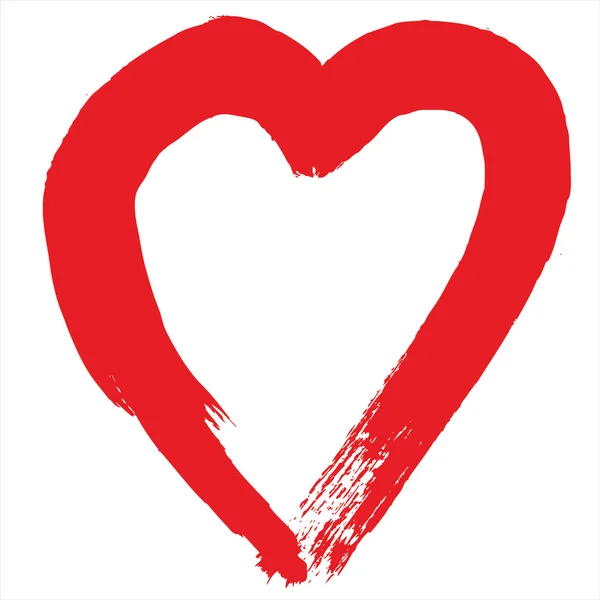 Aşk kalp — Stok Vektör