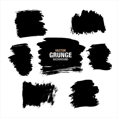 Grunge black background clipart