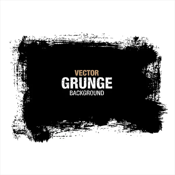 Grunge black background — Stock Vector